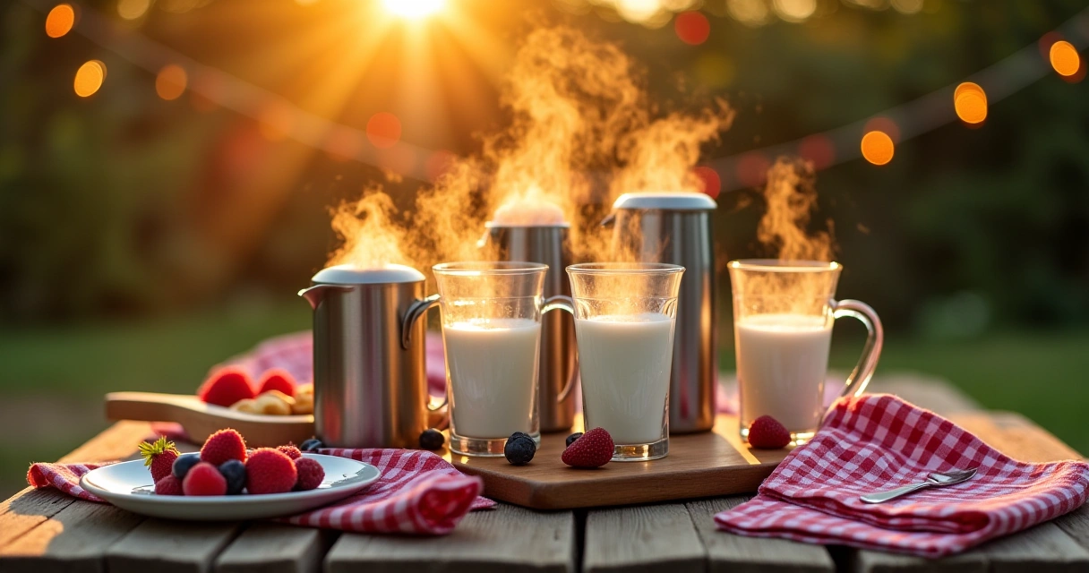 Best Milk Frothers For Fourth Of July Backyard Bar